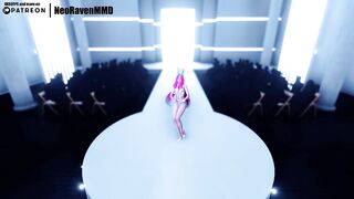 [MMD]STAYC - Teddy Bear (Soraka/Gwen/Ahri/Xayah/Lulusa) [StripSwap ver.]