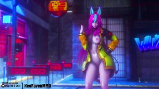 [MMD]IVE - Baddie (Soraka/Gwen/Ahri/Xayah) [StripSwap ver.]