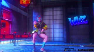[MMD]IVE - Baddie (Soraka/Gwen/Ahri/Xayah) [StripSwap ver.]