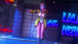[MMD]IVE - Baddie (Soraka/Gwen/Ahri/Xayah) [StripSwap ver.]