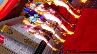 [MMD]EXID - Ah Yeah (Soraka/Gwen/Ahri/Xayah/Lulusa) [Strip ver.]