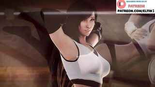 Tifa Hard Fucking In House And Getting Creampie | Best Final Fantasy Hentai 4k 60fps