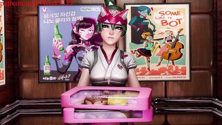 Kiriko Overwach Fuck Hentai