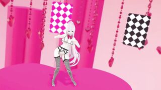 Megurine Luka Nude Dance Vocaloid Hentai Mmd 3D Black Eyes Color Edit Smixix