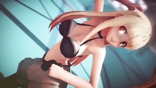 Mmd R-18 Anime Girls Sexy Dancing Clip 261
