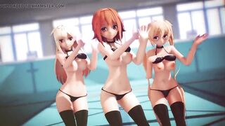 Mmd R-18 Anime Girls Sexy Dancing Clip 261