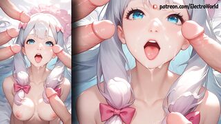 Izumi Sagiri shows off her perfect body