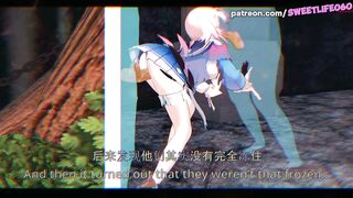 Honkai Star Rail - March 7th Taking It In Pussy And Mouth In Dirty Orgy!