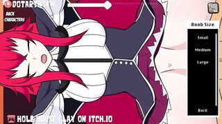 Hole House Gameplay Rias Gremory Fucked In Her Outfit Moaning Orgasm