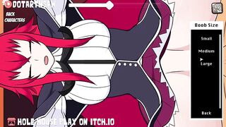 Hole House Gameplay Rias Gremory Fucked In Her Outfit Moaning Orgasm