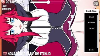 Hole House Gameplay Rias Gremory Fucked In Her Outfit Moaning Orgasm