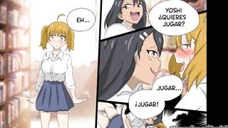 Nagatoro Licks Her Friends' Tits and Pussies - Ijiranaide, Nagatoro-san