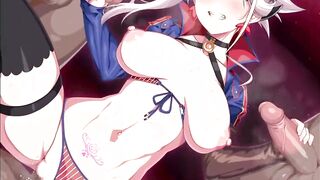 【HENTAI音聲18????】小魅魔疯狂寸止榨精搞得喵喵叫~