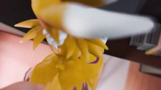 Thick Renamon Creampie Pokemon Furry Yiff 3D Hentai Animation