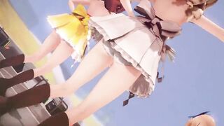Mmd R-18 Anime Girls Sexy Dancing Clip 251