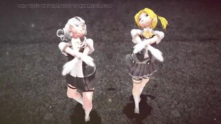 Mmd R-18 Anime Girls Sexy Dancing Clip 249