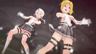 Mmd R-18 Anime Girls Sexy Dancing Clip 249