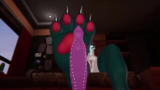 Lets just warm you up with me feet shall we?
