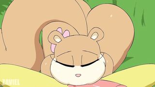 Sandy Cheeks Fucked in all Holes Cartoon Hentai