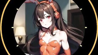 Bunny Vtuber Hentai Reacts! Bridgett Sucking Dick