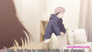 Boobjob Makes Her Pussy Dripping Wet - Showing What Her Boobs Can DO - UNCENSORED HENTAI