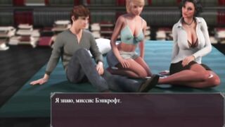 One Man Two Girl Fucking Threesome Sex Video
