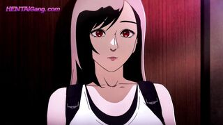 ▷ Horny Tifa Pays With Sex ▷ HENTAI Creampie Cartoon