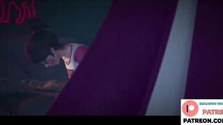 Dva Amazing Doggy Style Fucking On Christmas And Creampie | Overwatch Hentai 4k 60fps