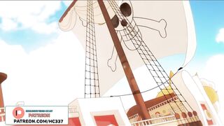 NAMY AND LOFFY HOTTEST ONE PIECE SEA FUCKING AND CREAMPIE - HENTAI ANIMATION 4K 60FPS