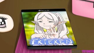 Marin and Gojo Watch Frieren Porn Hentai