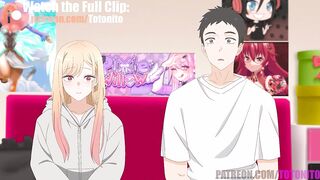 Marin and Gojo Watch Frieren Porn Hentai
