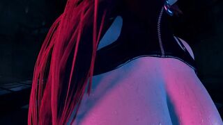 Vamp sexy big tits girl Cowgirl - Akiko - Motion Capture by Cuddle Mocap