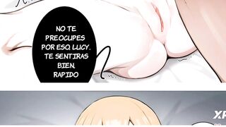 Erza Scarlet follada por enorme verga por su apretado coño
