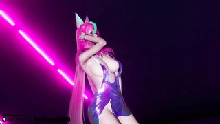 [MMD]BOA - Forgive Me (Ahri/Gwen/Soraka/Xayah/Lulusa) [StripSwap ver.] League of Legends
