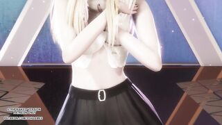 [MMD] VIVIZ - MANIAC Ahri Sexy Kpop Dance League of Legends Uncensored Hentai 4K