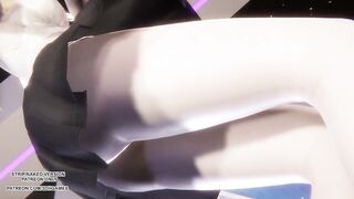 [MMD] VIVIZ - MANIAC Ahri Sexy Kpop Dance League of Legends Uncensored Hentai 4K
