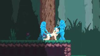 Lost in Forest pixelart game gameplay xhatihentai dick
