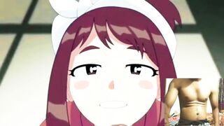 Hentai Reaction : Horny Blonde with Big Tits