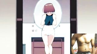 Hentai Reaction : Horny Blonde with Big Tits