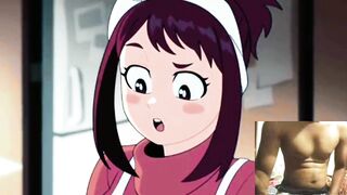 Hentai Reaction : Horny Blonde with Big Tits