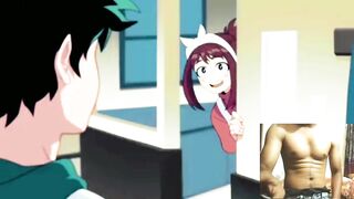 Hentai Reaction : Horny Blonde with Big Tits