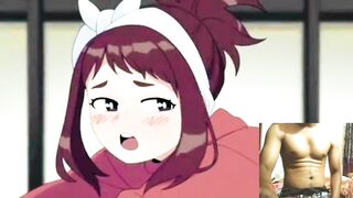 Hentai Reaction : Horny Blonde with Big Tits