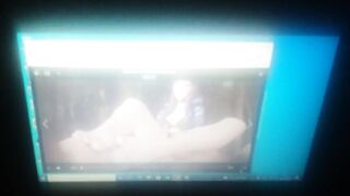 Masturbating Akali's feet (League of legends)