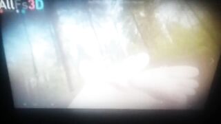 Masturbating Akali's feet (League of legends)