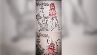 Laura in the gym