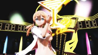 MMD - Prinz Eugen Nude Dance 2