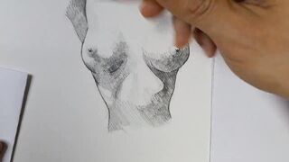 Easy drawing, body drawing