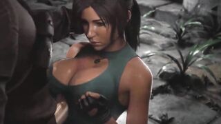 Lara Croft Titfuck (Animation With Sound)