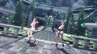 Skyrim sexy R18 dance WiggleWiggle