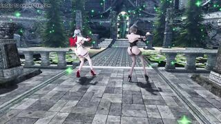Skyrim sexy R18 dance WiggleWiggle